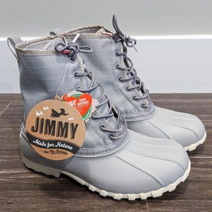 Native Shoes Heather Grey Jimmy Boot Womens Size 6